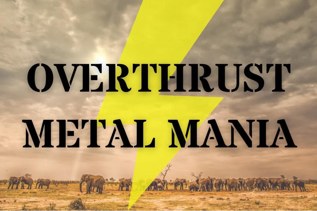 Overthrust metal mania festival botswana cover